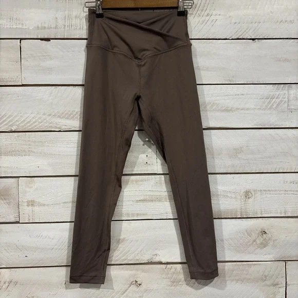 Victoria Secret Leggings Size 6 Women's Brown Yoga Pants - Picture 1 of 5